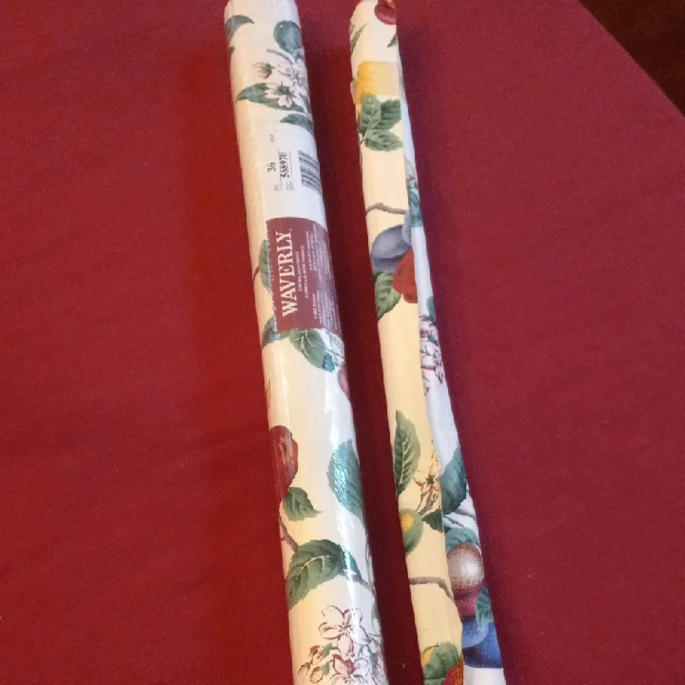 Waverly Vintage Wallpaper, Cottagecore, New In Package, With Extra Remnant